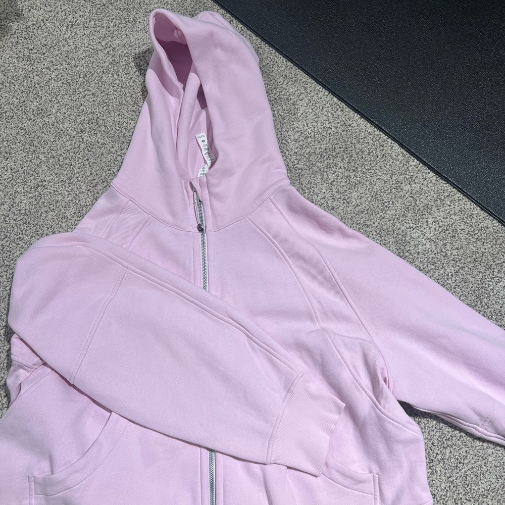 Light Pink Lululemon Scuba with Zipper
